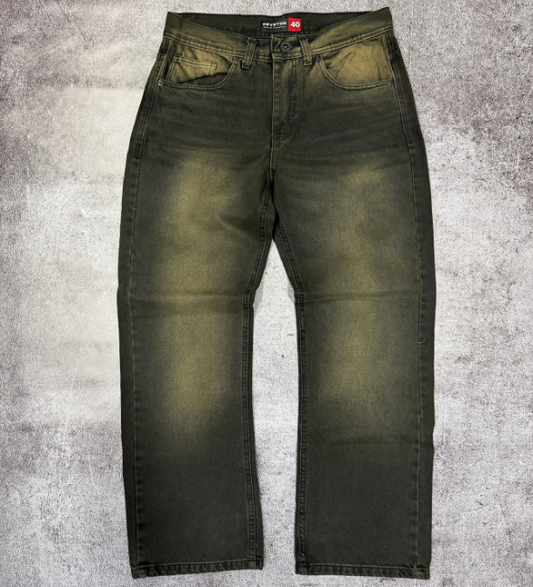 Jean Baggy Relaxed Brown